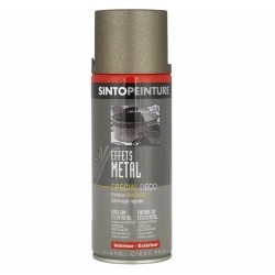 Peinture aérosol - Effet métal - Bronze - 400 ml - SINTO - Peinture aérosol - 140497