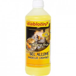 Allume barbecue / cheminée - Gel - 1 L - DIABLOTIN - Allume-feux - BR-289310