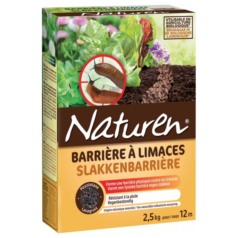 Barrière à  limaces - 2.5 Kg - NATUREN - Agriculture biologique - BR-900430