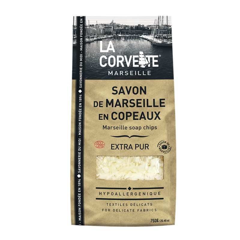 Copeaux de savon de Marseille Extra Pur - 750 Grs - LA CORVETTE - Accueil - DE-633693