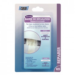 Bande de réparation pour fuites et fissures - Supports rigide - 1.5 M - GEB - Étanchéité / Isolation - BR-512454