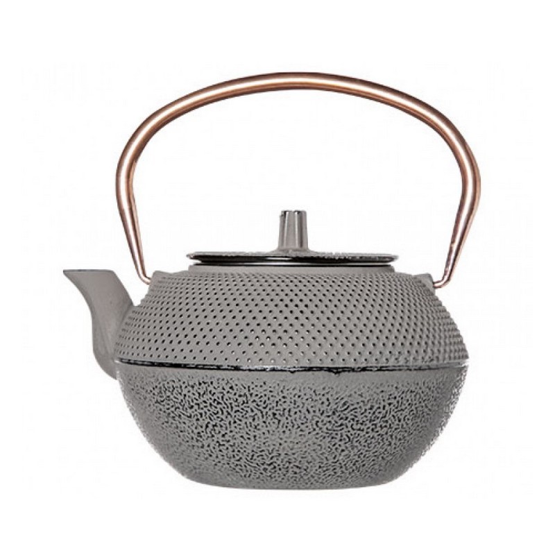 Théière OKINAWA - Mat Gris - 1.2 L - COSY&TRENDY - Pour le Thé, Café, petit déjeûner - DE-157073