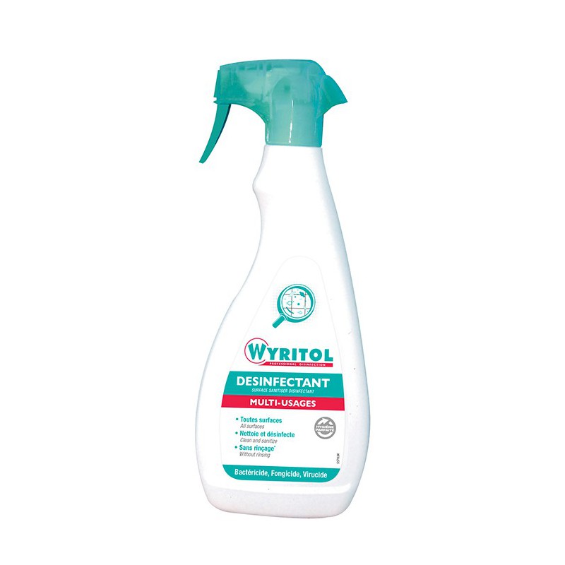 Spray désinfectant - Toutes surfaces - 750 ml - WYRITOL - Hygiène de la maison - DE-720763