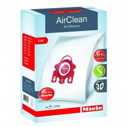 Sac aspirateur HyClean 3D Efficiency FJM - 4 sacs + 2 filtres - MIELE - Accessoires Aspirateur - 550423