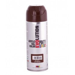 Aérosol de peinture acrylique - Brillant - Marron - Ral 8011 - 400 ml - Evolution - Peinture aérosol - DE-290668