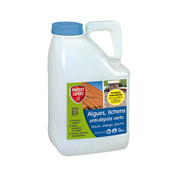 Anti-algues, Lichens et anti-dépôts verts - 5 L - PROTECT -  - DE-456658