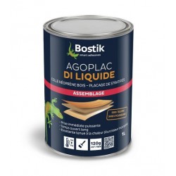 Colle contact liquide avec Durcisseur Incorporé - Agoplac Di Liquide - 1 L - BOSTIK - Colle - DE-630400