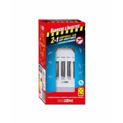 Barrière à  Insectes - Ampoule LED anti-moustiques 2 en 1 - Barzone - 45 mÂ² - BARRIERE A INSECTES - Insectes volants - DE-25...