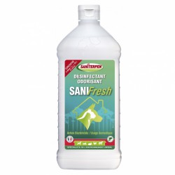 Désinfectant odorisant concentré - Menthe Eucalyptus - Sanifresh - 1 L - SANITERPEN - Hygiène de la maison - DE-615716