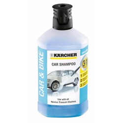 Shampoing auto 3 en 1 - Détergent - 1 L - KARCHER - Lustrage et entretien - BR-240129