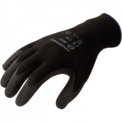 Gants de précision en Polyester - Noir - EUROTECHNIQUE - Gants de bricolage - SI-839237