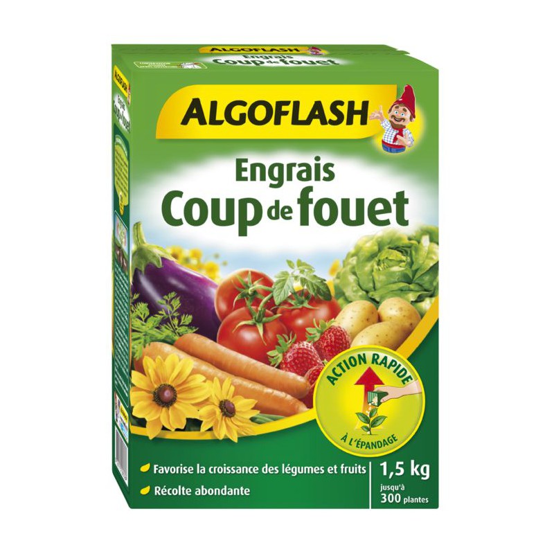 Engrais Coup de Fouet - 1.5 Kg - ALGOFLASH - Engrais et activateur - DE-260753