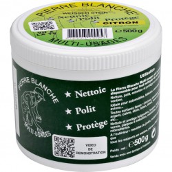 Pierre de nettoyage blanche - Citron - 500 Grs - MKT - Produits multi-usages - 300813D