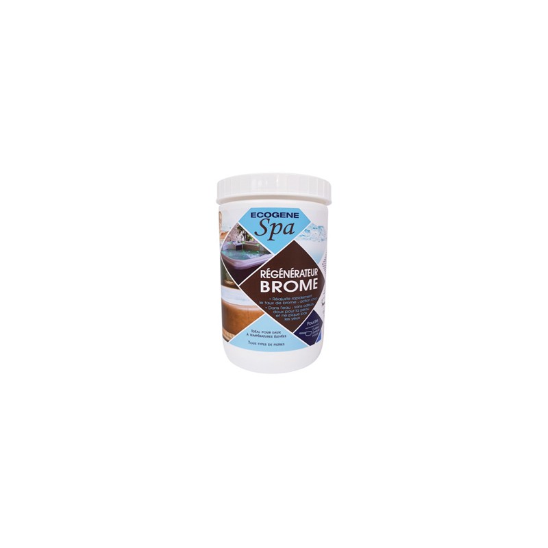 Régénérateur de Brome pour spa - Poudre - 1 Kg - ECOGENE - Entretien SPA - 198770A