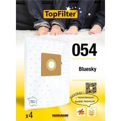 4 Sacs Aspirateur Premium - Bluesky - Model 054 - TOPFILTER - Accessoires Aspirateur - BR-122519