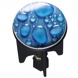 Bouchon clapet de lavabo - Pluggy - Goutte d'eau - 4 cm - WENKO - Bouchons / clapets et grilles de vidage - WE207951