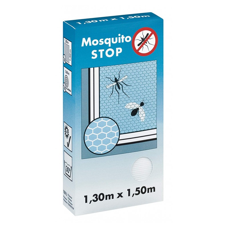 Moustiquaire - Mosquito Stop - 1.3 x 1.5 M - TESA - Insectes volants - DE-200741