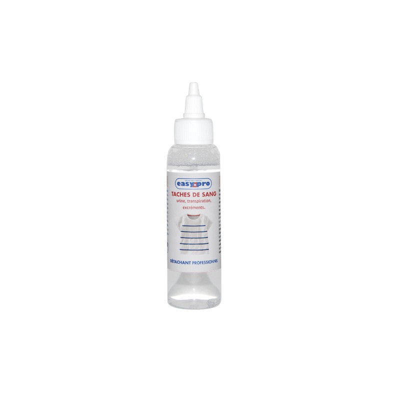 Détachant professionnel tâches de sang, urine, transpiration, excréments - 100 ml - EASY PRO - Détachant pour textile - B10091T