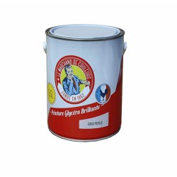 Peinture Glycéro - Bois / Métal - Brillante - Gris perle - 2.5 L - ONIP - Peintures - MC70162