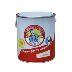 Peinture Glycéro - Bois / Métal - Satinée - Blanc Ivoire - 2.5 L - ONIP - Peintures - MC70176