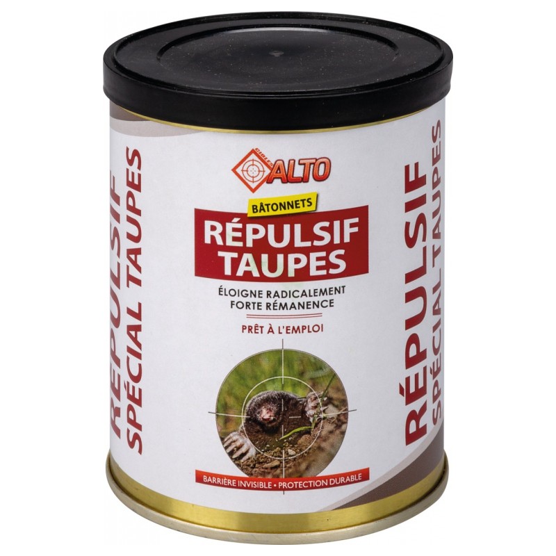 Répulsif Taupes - Bâtonnets - 55 pièces - ALTO - Taupes - BR-992018