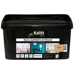 Peinture multi-supports - Intérieur - Mat - Cumin - 2.5 L - KALITT - Peintures - DE-367813