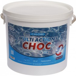 Clore choc Multiplus - Galets - 5,25 kg - EDG - Traitement / réparation piscine - BR-310101