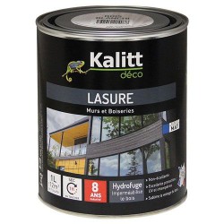 Lasures Les Modernes - Murs et boiseries - Blanc - 1 L - KALITT - Lasures et Vernis - DE-369264