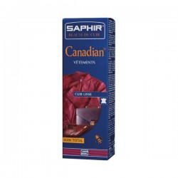 Crème reconstituante pour cuir - Canadian - Rouge cerise - 75 ml - SAPHIR - Entretien du cuir - DE-245804