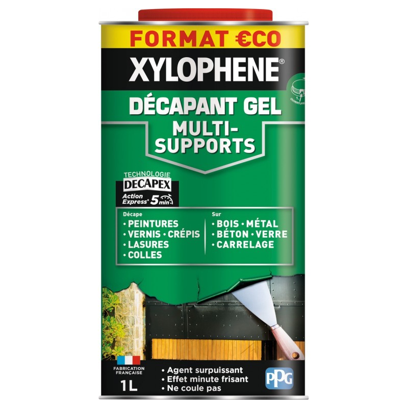 Décapant gel multi-supports - 1 L - XYLOPHENE - Décapants - BR-540252