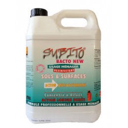 Détergent BactoNew Concentré - tous types de surfaces - 5L - SUBITO - Hygiène de la maison - BACNEW5