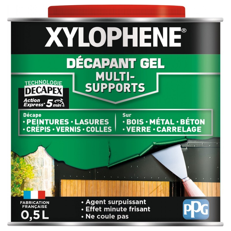 Décapant gel multi-supports - 0.5 L - XYLOPHENE - Décapants - BR-540251