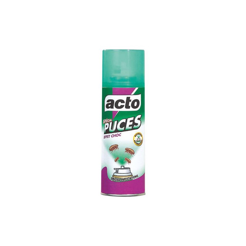 Anti-puces - Effet Choc - 100 ml - ACTO - Insectes rampants - DE-150657