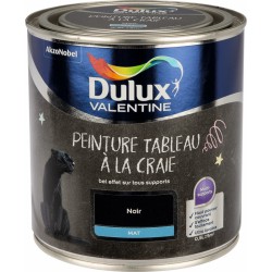 Peinture tableau à  la craie - Noir - 500 ml - DULUX - Peintures - BR-770078