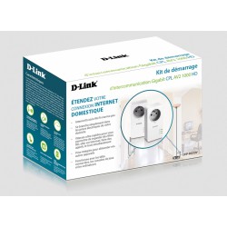 Kit de démarrage CPL AV2 1000 HD Gigabit avec prise intégrée - DHP-P601AV - Informatique / Vidéo - DHPP601AV