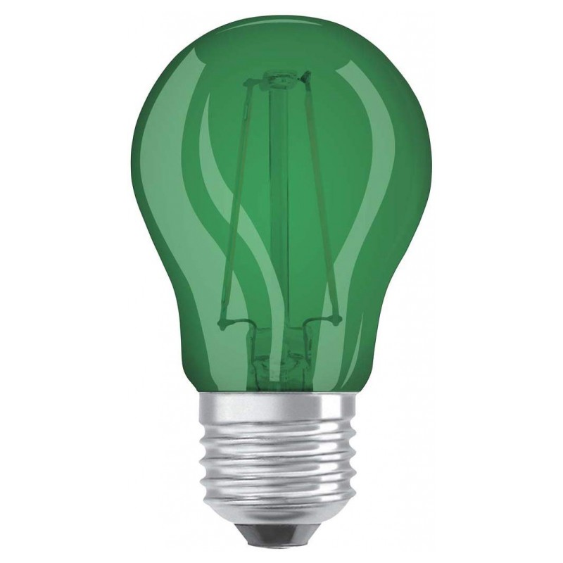 Ampoule LED à  filament - Sphérique - E27 - 1.6 W - Vert - OSRAM - Ampoules LED - DE-380071