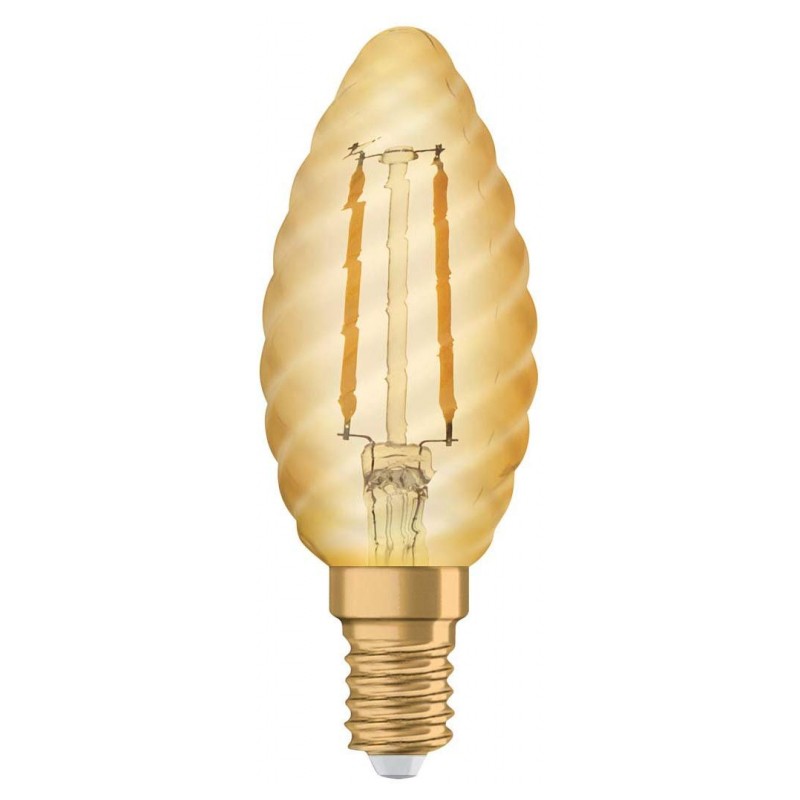 Ampoule LED à  filament - Vintage Édition 1906 - E14 - 2.5 W - Flamme - OSRAM - Ampoules LED - DE-378588