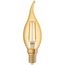 Ampoule LED à  filament - Vintage Édition 1906 - E14 - 2.5 W - Flamme Coup de vent - OSRAM - Ampoules LED - DE-378555