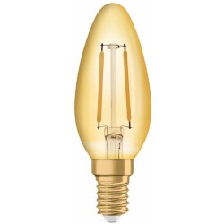 Ampoule LED à  filament - Vintage Édition 1906 - E14 - 2.5 W - Flamme classique - OSRAM - Ampoules LED - DE-378471