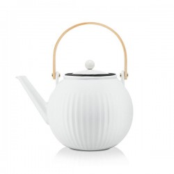 Théière à  piston en porcelaine - 1.5 L - Douro - Blanc - BODUM - Pour le Thé, Café, petit déjeûner - DE-514415