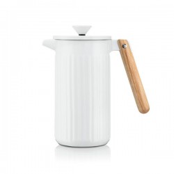 Cafetière à  piston en porcelaine, 8 tasses, 1.0 L - Douro - Blanc - BODUM - Pour le Thé, Café, petit déjeûner - DE-514399