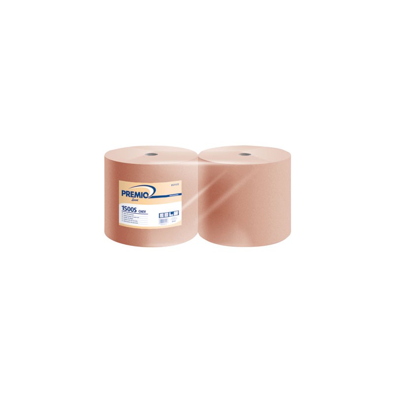 Bobine essuyage 1500 s - 2 plis - lot de 2 - PREMIO LUCART - Accueil - BR-504186