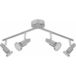 Plafonnier 4 spots LED - GU10 - 12 Watts - LEDVANCE - Pour l'intérieur - DE-518184