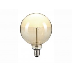 Ampoule Globe décorative - Vintage - 120 mm - E27 - 60 Watts - SYLVANIA - Ampoules fluocompactes - DE-764241