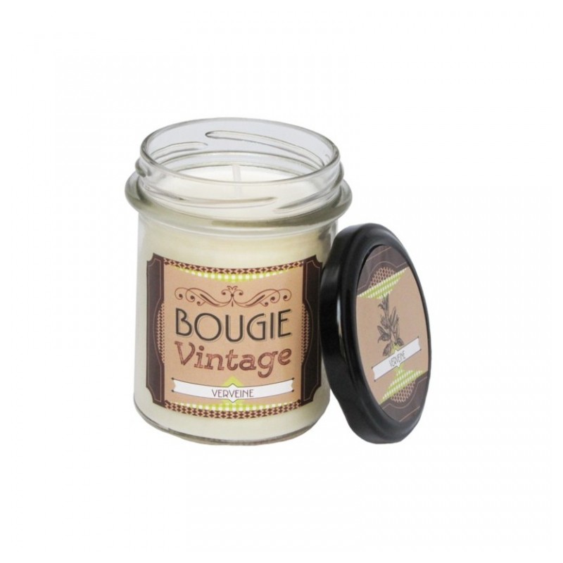 Bougie Vintage - Verveine - 150 Grs - ODYSSEE DES SENS - Bougies parfumées - DE-205337