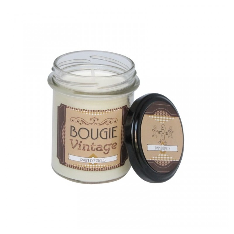 Bougie Vintage - Pain d'épices - 150 Grs - ODYSSEE DES SENS - Bougies parfumées - DE-443861