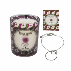 Bougie bijou - Gaia - 180 Grs - ODYSSEE DES SENS - Bougies parfumées - DE-228098