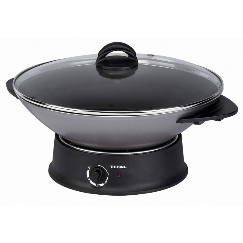 Wok électrique - Multi Wok - Noir - 1200 Watts - TEFAL - Poêle - WO300010