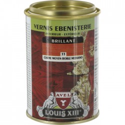 Vernis ébénisterie - Brillant - Chêne moyen - 250 ml - AVEL - Lasures et Vernis - BR-295221