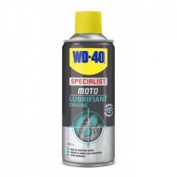 Lubrifiant chaîne conditions sèches - Spécial moto - 400 ml - WD-40 - Lustrage et entretien - DE-217265